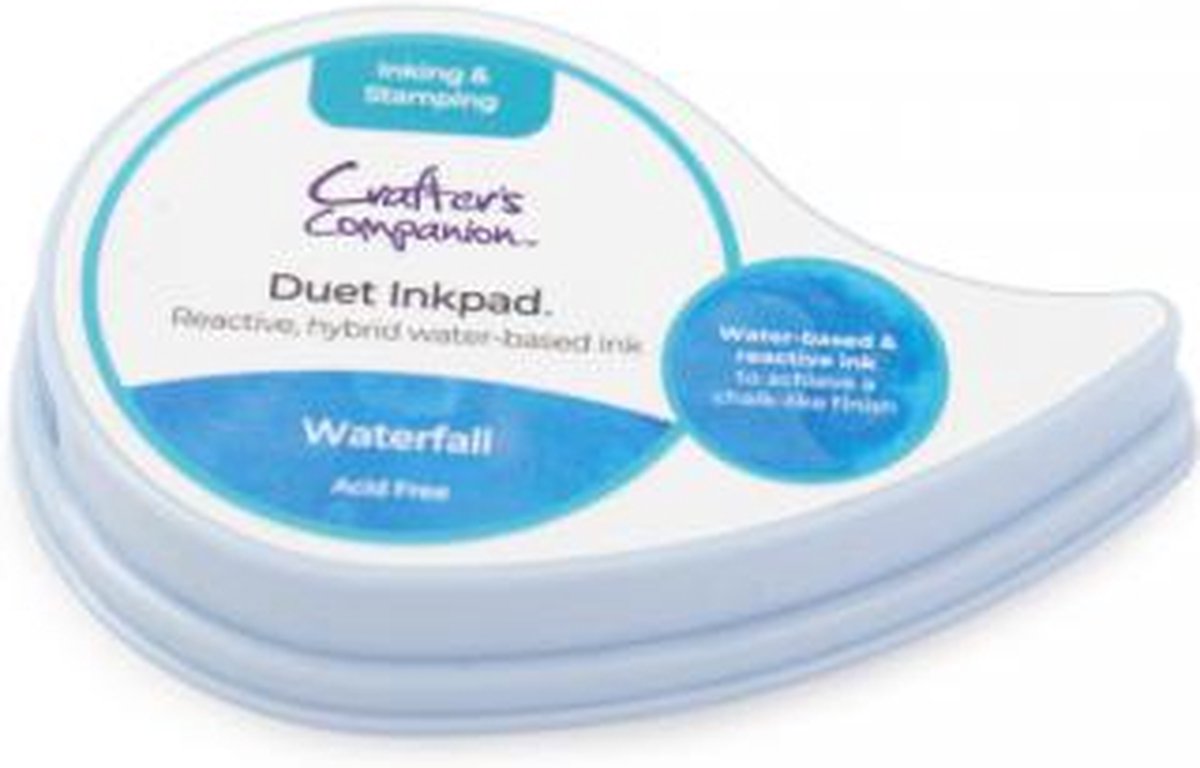 Crafters Companion - Duet Inkpad - Waterfall